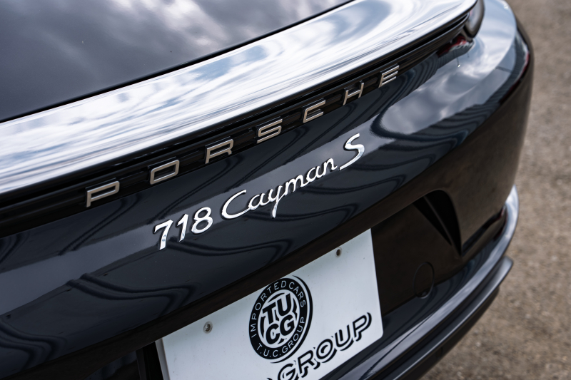 ポルシェ 718 ケイマン S ｽﾎﾟｰﾂｸﾛﾉPKG　ﾌﾞﾗｯｸﾊｰﾌﾚｻﾞｰｼｰﾄ PCMﾅﾋﾞ AppleCarplay GTｽﾎﾟｰﾂｽﾃｱ TPM ｷｾﾉﾝ 電格ﾐﾗｰ ｹｲﾏﾝS19ｲﾝﾁAW ﾊﾟｰｸｱｼｽﾄ　2年保証
