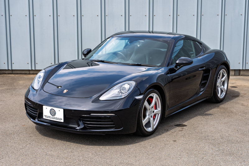 ポルシェ 718 ケイマン S ｽﾎﾟｰﾂｸﾛﾉPKG　ﾌﾞﾗｯｸﾊｰﾌﾚｻﾞｰｼｰﾄ PCMﾅﾋﾞ AppleCarplay GTｽﾎﾟｰﾂｽﾃｱ TPM ｷｾﾉﾝ 電格ﾐﾗｰ ｹｲﾏﾝS19ｲﾝﾁAW ﾊﾟｰｸｱｼｽﾄ　2年保証