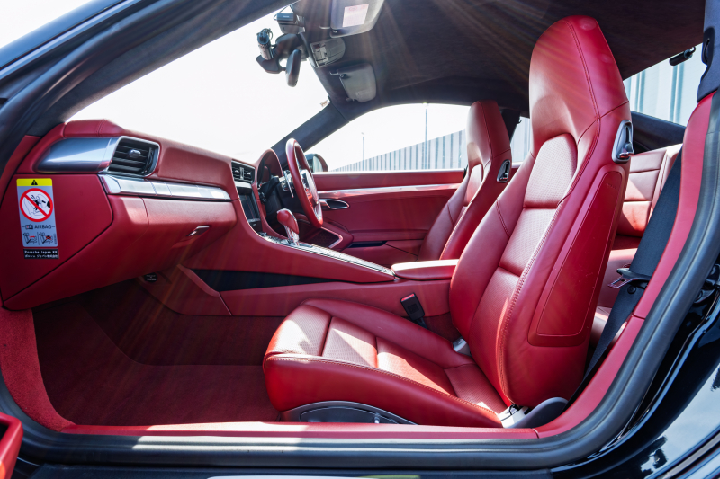 ポルシェ 911(Type991.1) ｶﾚﾗ　MY14 ｶﾚﾗﾚｯﾄﾞﾚｻﾞｰｲﾝﾃﾘｱ 14Wayｴﾚｸﾄﾘｯｸｼｰﾄ ｼｰﾄﾋｰﾀｰ ｽﾄﾗｰﾀﾞﾅﾋﾞ ﾌﾙｾｸﾞTV Bｶﾒﾗ PDLS ｽﾎﾟｰﾂﾃﾞｻﾞｲﾝｽﾃｱﾘﾝｸﾞ ｵｰﾄｴｱｺﾝ 電動Dﾐﾗｰ TPM ｶﾚﾗ19ｲﾝﾁAW　2年保証