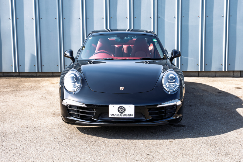 ポルシェ 911(Type991.1) ｶﾚﾗ　MY14 ｶﾚﾗﾚｯﾄﾞﾚｻﾞｰｲﾝﾃﾘｱ 14Wayｴﾚｸﾄﾘｯｸｼｰﾄ ｼｰﾄﾋｰﾀｰ ｽﾄﾗｰﾀﾞﾅﾋﾞ ﾌﾙｾｸﾞTV Bｶﾒﾗ PDLS ｽﾎﾟｰﾂﾃﾞｻﾞｲﾝｽﾃｱﾘﾝｸﾞ ｵｰﾄｴｱｺﾝ 電動Dﾐﾗｰ TPM ｶﾚﾗ19ｲﾝﾁAW　2年保証