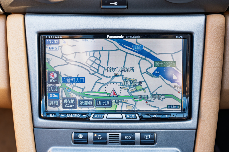 ポルシェ ボクスター(Type987) ﾍﾞｰｽｸﾞﾚｰﾄﾞ　ﾍﾞｰｼﾞｭﾊｰﾌﾚｻﾞｰｼｰﾄ ﾌﾞﾙｰｿﾌﾄﾄｯﾌﾟ ｽﾄﾗｰﾀﾞﾅﾋﾞ ﾌﾙｾｸﾞTV ｷｾﾉﾝﾗｲﾄ ﾌﾛﾝﾄ/ﾘｱﾌｫｸﾞﾗﾝﾌﾟ PSM ﾎﾞｸｽﾀｰ17ｲﾝﾁAW　2年保証