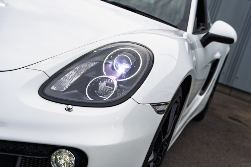 ポルシェ ケイマン(Type981) S ｽﾎﾟｰﾂｸﾛﾉPKG　ﾌﾞﾗｯｸﾊｰﾌﾚｻﾞｰｼｰﾄ ｼｰﾄﾋｰﾀｰ ｸﾗﾘｵﾝﾅﾋﾞTV ｽﾎﾟｰﾂﾃﾞｻﾞｲﾝｽﾃｱﾘﾝｸﾞ PDLS 電動Dﾐﾗｰ ｵｰﾄｴｱｺﾝ TPM ｶﾚﾗS20ｲﾝﾁAW　2年保証