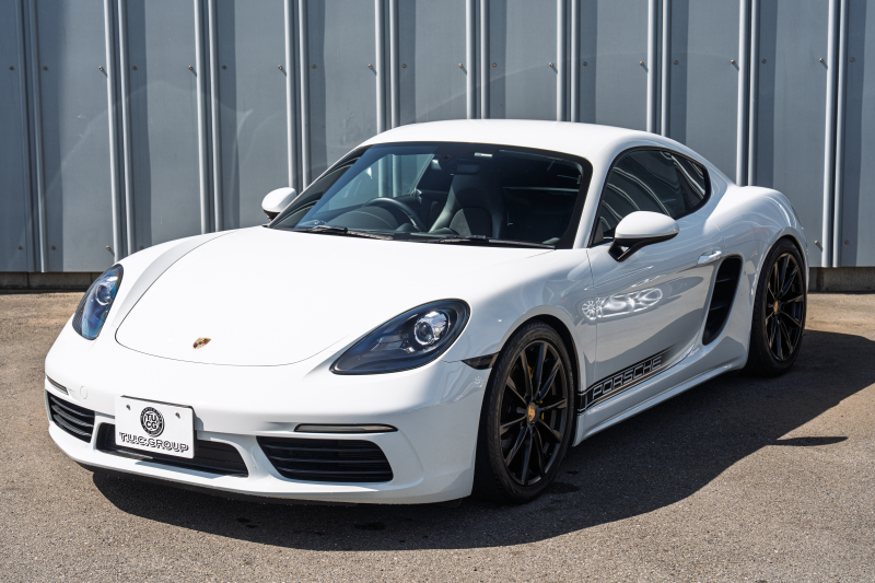 ポルシェ 718 ケイマン ﾍﾞｰｽｸﾞﾚｰﾄﾞ ｽﾎﾟｰﾂｸﾛﾉPKG　ﾌﾞﾗｯｸﾊｰﾌﾚｻﾞｰ PCMﾅﾋﾞTV CarPlay 電格ﾐﾗｰ ｷｾﾉﾝﾗｲﾄ ﾀﾞｳﾝｻｽ ﾜｲﾄﾞｽﾍﾟｰｻｰ ﾎﾞｸｽﾀｰS19ｲﾝﾁAW　2年保証