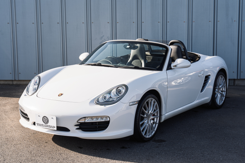 ポルシェ ボクスター(Type987) ﾍﾞｰｽｸﾞﾚｰﾄﾞ ｽﾎﾟｰﾂｸﾛﾉPKG　後期ﾓﾃﾞﾙ ﾌﾞﾗｯｸﾊｰﾌﾚｻﾞｰｼｰﾄ ｼｰﾄﾋｰﾀｰ ﾌﾞﾗｯｸｿﾌﾄﾄｯﾌﾟ ｲｸﾘﾌﾟｽﾅﾋﾞTV ﾀﾞｲﾅﾐｯｸｺｰﾅﾘﾝｸﾞﾗｲﾄ ｵｰﾄｴｱｺﾝ 19ｲﾝﾁAW　2年保証