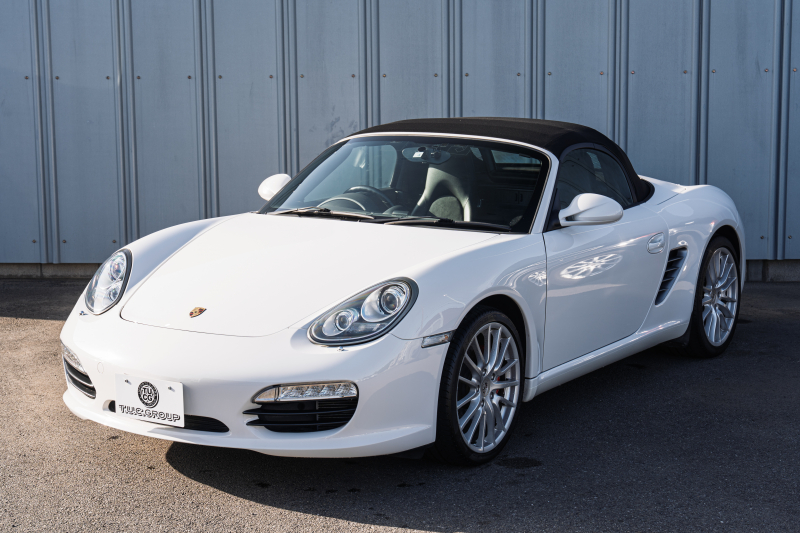 ポルシェ ボクスター(Type987) ﾍﾞｰｽｸﾞﾚｰﾄﾞ ｽﾎﾟｰﾂｸﾛﾉPKG　後期ﾓﾃﾞﾙ ﾌﾞﾗｯｸﾊｰﾌﾚｻﾞｰｼｰﾄ ｼｰﾄﾋｰﾀｰ ﾌﾞﾗｯｸｿﾌﾄﾄｯﾌﾟ ｲｸﾘﾌﾟｽﾅﾋﾞTV ﾀﾞｲﾅﾐｯｸｺｰﾅﾘﾝｸﾞﾗｲﾄ ｵｰﾄｴｱｺﾝ 19ｲﾝﾁAW　2年保証