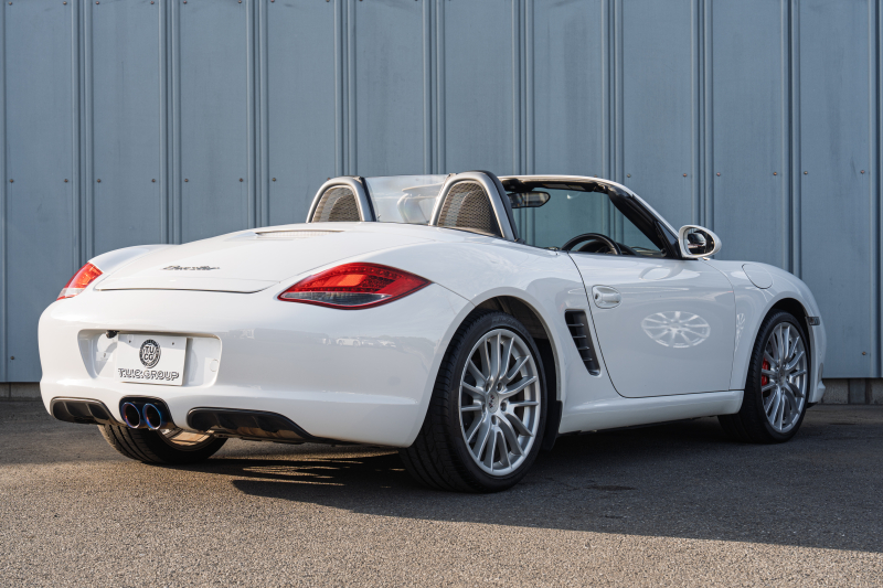 ポルシェ ボクスター(Type987) ﾍﾞｰｽｸﾞﾚｰﾄﾞ ｽﾎﾟｰﾂｸﾛﾉPKG　後期ﾓﾃﾞﾙ ﾌﾞﾗｯｸﾊｰﾌﾚｻﾞｰｼｰﾄ ｼｰﾄﾋｰﾀｰ ﾌﾞﾗｯｸｿﾌﾄﾄｯﾌﾟ ｲｸﾘﾌﾟｽﾅﾋﾞTV ﾀﾞｲﾅﾐｯｸｺｰﾅﾘﾝｸﾞﾗｲﾄ ｵｰﾄｴｱｺﾝ 19ｲﾝﾁAW　2年保証