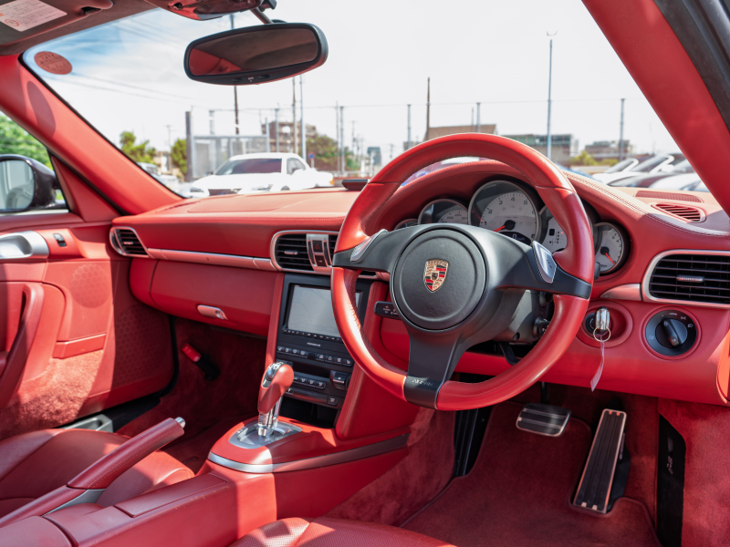 ポルシェ 911(Type997) ｶﾚﾗ4S　後期ﾓﾃﾞﾙ 7速PDK ｶﾚﾗﾚｯﾄﾞﾚｻﾞｰｲﾝﾃﾘｱ ｼｰﾄﾋｰﾀｰ&ﾍﾞﾝﾁﾚｰﾀｰ ｸﾗﾘｵﾝﾅﾋﾞTV  ｷｾﾉﾝ PASM ｸﾙｺﾝ ｶﾚﾗS19ｲﾝﾁAW　2年保証