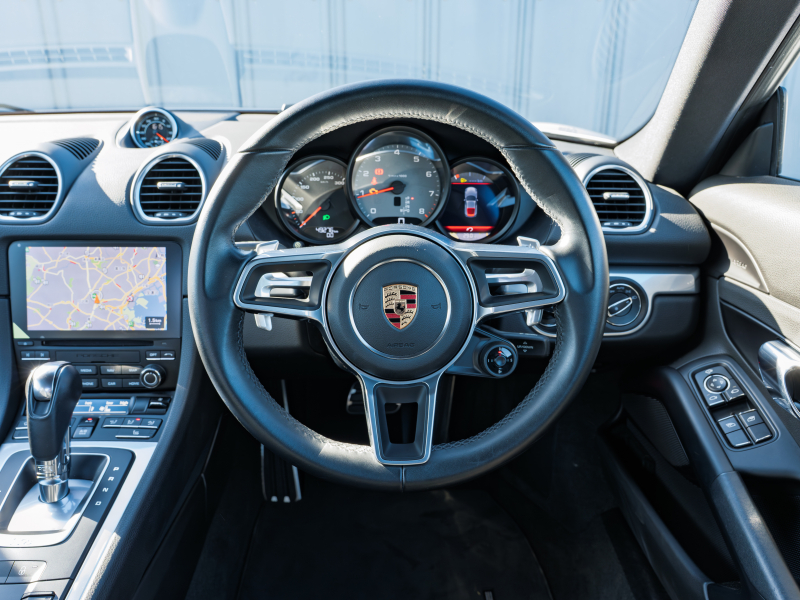 ポルシェ 718 ケイマン S ｽﾎﾟｰﾂｸﾛﾉPKG　ﾌﾞﾗｯｸﾊｰﾌﾚｻﾞｰｼｰﾄ PCMﾅﾋﾞ AppleCarplay ﾊﾟﾄﾞﾙ TPM ｷｾﾉﾝ 電格ﾐﾗｰ 911ﾀｰﾎﾞ20ｲﾝﾁAW ﾊﾟｰｸｱｼｽﾄ　2年保証