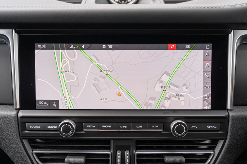 ポルシェ マカン ﾍﾞｰｽｸﾞﾚｰﾄﾞ　ｽﾎﾟｰﾂｸﾛﾉPKG ﾌﾞﾗｯｸﾚｻﾞｰｼｰﾄ ｼｰﾄﾋｰﾀｰ PCMﾅﾋﾞ AppleCarPlay ｱﾗｳﾝﾄﾞﾋﾞｭｰ ｴﾝﾄﾘｰﾄﾞﾗｲﾌﾞ ACC ﾚｰﾝﾁｪﾝｼﾞ TPM ﾏｶﾝS18ｲﾝﾁAW　2年保証
