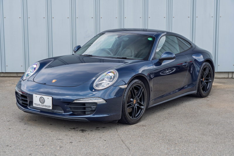 ポルシェ 911(Type991.1) ｶﾚﾗ4　ﾌﾞﾗｯｸﾚｻﾞｰｼｰﾄ ｼｰﾄﾋｰﾀｰ ﾍﾞﾝﾁﾚｰﾀｰ ｸﾗﾘｵﾝﾅﾋﾞ ﾌﾙｾｸﾞTV PASM PDLS ｴﾝﾄﾘｰﾄﾞﾗｲﾌﾞ ｽﾃｱﾘﾝｸﾞﾋｰﾀｰ ﾊﾟｰｸｱｼｽﾄ ｵｰﾄｴｱｺﾝ 電動ﾄﾞｱﾐﾗｰ ｶﾚﾗ19ｲﾝﾁAW　2年保証