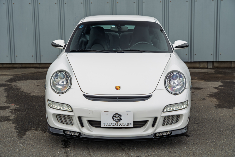 ポルシェ 911(Type997) ｶﾚﾗ　GT3ﾙｯｸｴｱﾛ ﾌﾞﾗｯｸﾚｻﾞｰｼｰﾄ ｼｰﾄﾋｰﾀｰ ｱﾙｶﾝﾀｰﾗﾙｰﾌﾗｲﾅｰ ﾊﾟｲｵﾆｱﾅﾋﾞ ｵｰﾄｴｱｺﾝ PSM ｷｾﾉﾝﾗｲﾄ F/Rﾌｫｸﾞ 後期ｶﾚﾗS19ｲﾝﾁAW　2年保証