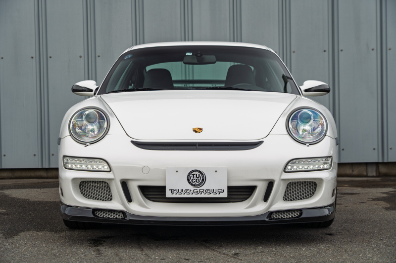 ポルシェ 911(Type997) ｶﾚﾗ　GT3ﾙｯｸｴｱﾛ ﾌﾞﾗｯｸﾚｻﾞｰｼｰﾄ ｼｰﾄﾋｰﾀｰ ｱﾙｶﾝﾀｰﾗﾙｰﾌﾗｲﾅｰ ﾊﾟｲｵﾆｱﾅﾋﾞ ｵｰﾄｴｱｺﾝ PSM ｷｾﾉﾝﾗｲﾄ F/Rﾌｫｸﾞ 後期ｶﾚﾗS19ｲﾝﾁAW　2年保証