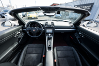 ポルシェ ボクスター(Type981) ﾍﾞｰｽｸﾞﾚｰﾄﾞ　6速ﾏﾆｭｱﾙ ﾌﾞﾗｯｸﾊｰﾌﾚｻﾞｰｼｰﾄ ﾌﾞﾗｯｸｿﾌﾄﾄｯﾌﾟ ｸﾗﾘｵﾝﾅﾋﾞ ﾌﾙｾｸﾞTV PDLS ﾋﾞﾙｼｭﾀｲﾝ車高調 ﾎﾞｸｽﾀｰ18ｲﾝﾁAW　2年保証