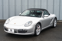 ポルシェ ボクスター(Type987) S　MY08 ﾌﾞﾗｯｸﾚｻﾞｰｲﾝﾃﾘｱ ｱﾀﾞﾌﾟﾃｨﾌﾞｽﾎﾟｰﾂｼｰﾄ ｼｰﾄﾋｰﾀｰ ｷｾﾉﾝﾍｯﾄﾞﾗｲﾄ ｸﾙｺﾝ ﾎﾞｸｽﾀｰS18ｲﾝﾁAW ｶﾗｰｸﾚｽﾄｾﾝﾀｰｷｬｯﾌﾟ ｵｰﾄｴｱｺﾝ 　2年保証