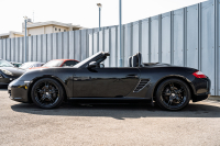 ポルシェ ボクスター(Type987) ﾍﾞｰｽｸﾞﾚｰﾄﾞ　5速ﾏﾆｭｱﾙ 左ﾊﾝﾄﾞﾙ ﾌﾞﾗｯｸﾊｰﾌﾚｻﾞｰｼｰﾄ ｼｰﾄﾋｰﾀｰ ﾌﾞﾗｯｸｿﾌﾄﾄｯﾌﾟ ｶﾛｯﾂｪﾘｱﾅﾋﾞ ﾌﾙｾｸﾞTV ｷｾﾉﾝ ﾎﾞｸｽﾀｰS18ｲﾝﾁAW　2年保証