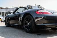 ポルシェ ボクスター(Type987) ﾍﾞｰｽｸﾞﾚｰﾄﾞ　5速ﾏﾆｭｱﾙ 左ﾊﾝﾄﾞﾙ ﾌﾞﾗｯｸﾊｰﾌﾚｻﾞｰｼｰﾄ ｼｰﾄﾋｰﾀｰ ﾌﾞﾗｯｸｿﾌﾄﾄｯﾌﾟ ｶﾛｯﾂｪﾘｱﾅﾋﾞ ﾌﾙｾｸﾞTV ｷｾﾉﾝ ﾎﾞｸｽﾀｰS18ｲﾝﾁAW　2年保証