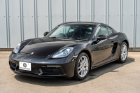 ポルシェ 718 ケイマン ﾍﾞｰｽｸﾞﾚｰﾄﾞ　ﾌﾞﾗｯｸﾊｰﾌﾚｻﾞｰｼｰﾄ ｼｰﾄﾋｰﾀｰ PCMﾅﾋﾞ AppleCarPlay ｷｾﾉﾝ ｵｰﾄｴｱｺﾝ TPM ﾊﾟﾄﾞﾙ 電格ﾐﾗｰ ｹｲﾏﾝ18ｲﾝﾁAW　2年保証