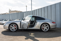 ポルシェ 911(Type997) ｶﾚﾗ4S　ﾌﾞﾗｯｸﾚｻﾞｰｼｰﾄ ｼｰﾄﾋｰﾀｰ ｸﾗﾘｵﾝﾅﾋﾞ ﾌﾙｾｸﾞTV PASM ｶﾚﾗS19ｲﾝﾁAW ｷｾﾉﾝﾍｯﾄﾞﾗｲﾄ ｵｰﾄｴｱｺﾝ PSM ﾊﾞｯｸｶﾒﾗ F/Rﾌｫｸﾞ　2年保証