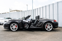 ポルシェ ボクスター S ｽﾎﾟｰﾂｸﾛﾉPKG　後期ﾓﾃﾞﾙ ﾌﾞﾗｯｸﾊｰﾌﾚｻﾞｰｼｰﾄ ｼｰﾄﾋｰﾀｰ ﾌﾞﾗｯｸｿﾌﾄﾄｯﾌﾟ ｸﾗﾘｵﾝﾅﾋﾞTV ﾀﾞｲﾅﾐｯｸｺｰﾅﾘﾝｸﾞﾗｲﾄ ｸﾙｺﾝ ｵｰﾄｴｱｺﾝ ｹｲﾏﾝS18ｲﾝﾁAW　2年保証