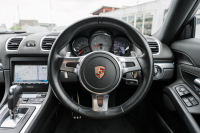 ポルシェ ケイマン(Type981) S　2015年ﾓﾃﾞﾙ ﾌﾞﾗｯｸﾊｰﾌﾚｻﾞｰｼｰﾄ ｼｰﾄﾋｰﾀｰ ｸﾗﾘｵﾝﾅﾋﾞ ﾌﾙｾｸﾞTV ｽﾎﾟｰﾂﾃﾞｻﾞｲﾝｽﾃｱ ｷｾﾉﾝ ｵｰﾄｴｱｺﾝ TPM ｹｲﾏﾝS19ｲﾝﾁAW　2年保証