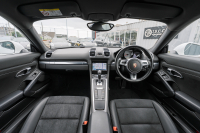 ポルシェ ケイマン(Type981) S　2015年ﾓﾃﾞﾙ ﾌﾞﾗｯｸﾊｰﾌﾚｻﾞｰｼｰﾄ ｼｰﾄﾋｰﾀｰ ｸﾗﾘｵﾝﾅﾋﾞ ﾌﾙｾｸﾞTV ｽﾎﾟｰﾂﾃﾞｻﾞｲﾝｽﾃｱ ｷｾﾉﾝ ｵｰﾄｴｱｺﾝ TPM ｹｲﾏﾝS19ｲﾝﾁAW　2年保証