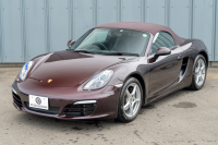 ポルシェ ボクスター(Type981) ﾍﾞｰｽｸﾞﾚｰﾄﾞ　2013年ﾓﾃﾞﾙ 1ｵｰﾅｰ ﾌﾞﾗｯｸﾚｻﾞｰｼｰﾄ ｼｰﾄﾋｰﾀｰ ﾌﾞﾗｳﾝｿﾌﾄﾄｯﾌﾟ ﾅﾋﾞTV PDLS ﾊﾟｰｸｱｼｽﾄ 電動ﾄﾞｱﾐﾗｰ ﾎﾞｸｽﾀｰ18ｲﾝﾁAW　2年保証