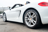 ポルシェ ボクスター(Type981) ﾍﾞｰｽｸﾞﾚｰﾄﾞ ｽﾎﾟｰﾂｸﾛﾉPKG　ﾍﾞｰｼﾞｭﾊｰﾌﾚｻﾞｰｼｰﾄﾋｰﾀｰ ﾚｯﾄﾞｿﾌﾄﾄｯﾌﾟ ｶﾛｯﾂｪﾘｱﾅﾋﾞTV ｽﾎﾟｰﾂﾃﾞｻﾞｲﾝｽﾃｱ ｸﾙｺﾝ 電動Dﾐﾗｰ ﾎﾞｸｽﾀｰS19ｲﾝﾁAW　2年保証