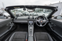 ポルシェ ボクスター(Type981) S　ﾌﾞﾗｯｸﾊｰﾌﾚｻﾞｰｼｰﾄ ｼｰﾄﾋｰﾀｰ ﾌﾞﾗｯｸｿﾌﾄﾄｯﾌﾟ ｸﾗﾘｵﾝﾅﾋﾞ ﾌﾙｾｸﾞTV ｽﾎﾟｰﾂｴｸﾞｿﾞｰｽﾄ ｽﾎﾟｰﾂﾃﾞｻﾞｲﾝｽﾃｱ ｷｾﾉﾝ 電動ﾄﾞｱﾐﾗｰ TPM ﾎﾞｸｽﾀｰS19ｲﾝﾁAW　2年保証