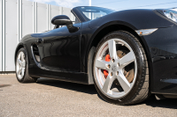 ポルシェ ボクスター(Type981) S ｽﾎﾟｰﾂｸﾛﾉPKG　2015年ﾓﾃﾞﾙ ﾌﾞﾗｯｸﾊｰﾌﾚｻﾞｰｼｰﾄ ｼｰﾄﾋｰﾀｰ ﾌﾞﾗｯｸｿﾌﾄﾄｯﾌﾟ ｸﾗﾘｵﾝﾅﾋﾞ ﾌﾙｾｸﾞTV ｽﾎﾟｰﾂﾃﾞｻﾞｲﾝｽﾃｱ 電動Dﾐﾗｰ ｵｰﾄｴｱｺﾝ TPM ｹｲﾏﾝS19ｲﾝﾁAW　2年保証