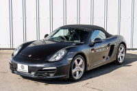 ポルシェ ボクスター(Type981) S ｽﾎﾟｰﾂｸﾛﾉPKG　2015年ﾓﾃﾞﾙ ﾌﾞﾗｯｸﾊｰﾌﾚｻﾞｰｼｰﾄ ｼｰﾄﾋｰﾀｰ ﾌﾞﾗｯｸｿﾌﾄﾄｯﾌﾟ ｸﾗﾘｵﾝﾅﾋﾞ ﾌﾙｾｸﾞTV ｽﾎﾟｰﾂﾃﾞｻﾞｲﾝｽﾃｱ 電動Dﾐﾗｰ ｵｰﾄｴｱｺﾝ TPM ｹｲﾏﾝS19ｲﾝﾁAW　2年保証