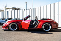 ポルシェ 911(Type997) ｶﾚﾗ4 ｶﾌﾞﾘｵﾚ　RWB997 ﾚｷﾞｭﾗｰﾜｲﾄﾞﾎﾞﾃﾞｨ RWBｺﾗﾎﾞﾚｰｼｮﾝWORK Meister19AW Fﾀﾞｳﾝｻｽ ﾘｱ車高調 黒革 ﾅﾋﾞTV ETC FCLﾘﾝｸﾞｷｾﾉﾝ LEDﾄﾞﾗｲﾋﾞﾝｸﾞﾗｲﾄ&ﾃｰﾙ ﾊﾟﾄﾞﾙｼﾌﾄ