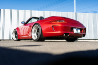 ポルシェ 911(Type997) ｶﾚﾗ4 ｶﾌﾞﾘｵﾚ　RWB997 ﾚｷﾞｭﾗｰﾜｲﾄﾞﾎﾞﾃﾞｨ RWBｺﾗﾎﾞﾚｰｼｮﾝWORK Meister19AW Fﾀﾞｳﾝｻｽ ﾘｱ車高調 黒革 ﾅﾋﾞTV ETC FCLﾘﾝｸﾞｷｾﾉﾝ LEDﾄﾞﾗｲﾋﾞﾝｸﾞﾗｲﾄ&ﾃｰﾙ ﾊﾟﾄﾞﾙｼﾌﾄ