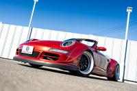 ポルシェ 911(Type997) ｶﾚﾗ4 ｶﾌﾞﾘｵﾚ　RWB997 ﾚｷﾞｭﾗｰﾜｲﾄﾞﾎﾞﾃﾞｨ RWBｺﾗﾎﾞﾚｰｼｮﾝWORK Meister19AW Fﾀﾞｳﾝｻｽ ﾘｱ車高調 黒革 ﾅﾋﾞTV ETC FCLﾘﾝｸﾞｷｾﾉﾝ LEDﾄﾞﾗｲﾋﾞﾝｸﾞﾗｲﾄ&ﾃｰﾙ ﾊﾟﾄﾞﾙｼﾌﾄ