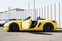 ポルシェ ボクスター(Type981) ﾍﾞｰｽｸﾞﾚｰﾄﾞ ｽﾎﾟｰﾂｸﾛﾉPKG　6速ﾏﾆｭｱﾙ 左ﾊﾝﾄﾞﾙ ﾌﾞﾗｯｸﾊｰﾌﾚｻﾞｰｼｰﾄﾋｰﾀｰ ﾌﾞﾗｯｸｿﾌﾄﾄｯﾌﾟ ﾅﾋﾞTV PDLS 電動Dﾐﾗｰ ﾋﾞﾙｼｭﾀｲﾝ車高調 ﾎﾞｸｽﾀｰS19ｲﾝﾁAW　2年保証