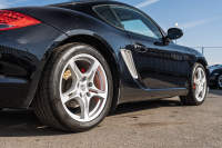 ポルシェ ケイマン(Type987) S　後期ﾓﾃﾞﾙ ｵｰｼｬﾝﾌﾞﾙｰﾊｰﾌﾚｻﾞｰｼｰﾄ ｶﾛｯﾂｪﾘｱﾅﾋﾞTV ｷｾﾉﾝ&ﾀﾞｲﾅﾐｯｸｺｰﾅﾘﾝｸﾞﾗｲﾄ ｵｰﾄｴｱｺﾝ ｹｲﾏﾝS18ｲﾝﾁAW　2年保証