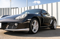 ポルシェ ケイマン(Type987) S　後期ﾓﾃﾞﾙ ｵｰｼｬﾝﾌﾞﾙｰﾊｰﾌﾚｻﾞｰｼｰﾄ ｶﾛｯﾂｪﾘｱﾅﾋﾞTV ｷｾﾉﾝ&ﾀﾞｲﾅﾐｯｸｺｰﾅﾘﾝｸﾞﾗｲﾄ ｵｰﾄｴｱｺﾝ ｹｲﾏﾝS18ｲﾝﾁAW　2年保証