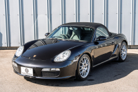 ポルシェ ボクスター(Type987) ﾍﾞｰｽｸﾞﾚｰﾄﾞ　2008年ﾓﾃﾞﾙ 5速ﾏﾆｭｱﾙ ｽﾄｰﾝｸﾞﾚｰﾊｰﾌﾚｻﾞｰ ﾌﾞﾗｯｸｿﾌﾄﾄｯﾌﾟ ｶﾛｯﾂｪﾘｱﾅﾋﾞ ｽﾎﾟｰﾂｽﾃｱﾘﾝｸﾞ ﾋﾞﾙｼｭﾀｲﾝｻｽ 18ｲﾝﾁAW　2年保証