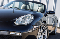 ポルシェ ボクスター(Type987) ﾍﾞｰｽｸﾞﾚｰﾄﾞ　2008年ﾓﾃﾞﾙ 5速ﾏﾆｭｱﾙ ｽﾄｰﾝｸﾞﾚｰﾊｰﾌﾚｻﾞｰ ﾌﾞﾗｯｸｿﾌﾄﾄｯﾌﾟ ｶﾛｯﾂｪﾘｱﾅﾋﾞ ｽﾎﾟｰﾂｽﾃｱﾘﾝｸﾞ ﾋﾞﾙｼｭﾀｲﾝｻｽ 18ｲﾝﾁAW　2年保証