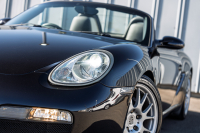 ポルシェ ボクスター(Type987) ﾍﾞｰｽｸﾞﾚｰﾄﾞ　2008年ﾓﾃﾞﾙ 5速ﾏﾆｭｱﾙ ｽﾄｰﾝｸﾞﾚｰﾊｰﾌﾚｻﾞｰ ﾌﾞﾗｯｸｿﾌﾄﾄｯﾌﾟ ｶﾛｯﾂｪﾘｱﾅﾋﾞ ｽﾎﾟｰﾂｽﾃｱﾘﾝｸﾞ ﾋﾞﾙｼｭﾀｲﾝｻｽ 18ｲﾝﾁAW　2年保証