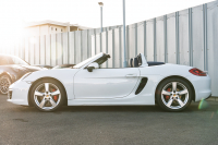 ポルシェ ボクスター(Type981) S　ﾖｯﾃｨﾝｸﾞﾌﾞﾙｰﾊｰﾌﾚｻﾞｰｼｰﾄ ｼｰﾄﾋｰﾀｰ ﾌﾞﾙｰｿﾌﾄﾄｯﾌﾟ ｶﾛｯﾂｪﾘｱﾅﾋﾞ ﾌﾙｾｸﾞTV CarPlay Bｶﾒﾗ PDLS ｽﾎﾟｰﾂﾃﾞｻﾞｲﾝｽﾃｱﾘﾝｸﾞ 電動Dﾐﾗｰ ｵｰﾄA/C ｹｲﾏﾝS19AW　2年保証