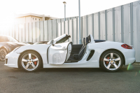 ポルシェ ボクスター(Type981) S　ﾖｯﾃｨﾝｸﾞﾌﾞﾙｰﾊｰﾌﾚｻﾞｰｼｰﾄ ｼｰﾄﾋｰﾀｰ ﾌﾞﾙｰｿﾌﾄﾄｯﾌﾟ ｶﾛｯﾂｪﾘｱﾅﾋﾞ ﾌﾙｾｸﾞTV CarPlay Bｶﾒﾗ PDLS ｽﾎﾟｰﾂﾃﾞｻﾞｲﾝｽﾃｱﾘﾝｸﾞ 電動Dﾐﾗｰ ｵｰﾄA/C ｹｲﾏﾝS19AW　2年保証