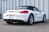 ポルシェ ボクスター(Type981) ﾍﾞｰｽｸﾞﾚｰﾄﾞ　ﾌﾞﾗｯｸﾊｰﾌﾚｻﾞｰ ﾌﾞﾗｯｸｿﾌﾄﾄｯﾌﾟ ﾅﾋﾞTV ｽﾎﾟｰﾂﾃﾞｻﾞｲﾝｽﾃｱﾘﾝｸﾞ PDLS 電動Dﾐﾗｰ TPM ﾎﾞｸｽﾀｰ18ｲﾝﾁAW　2年保証