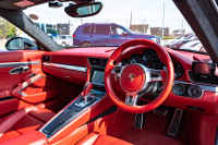 ポルシェ 911(Type991.1) ｶﾚﾗ　MY14 ｶﾚﾗﾚｯﾄﾞﾚｻﾞｰｲﾝﾃﾘｱ 14Wayｴﾚｸﾄﾘｯｸｼｰﾄ ｼｰﾄﾋｰﾀｰ ｽﾄﾗｰﾀﾞﾅﾋﾞ ﾌﾙｾｸﾞTV Bｶﾒﾗ PDLS ｽﾎﾟｰﾂﾃﾞｻﾞｲﾝｽﾃｱﾘﾝｸﾞ ｵｰﾄｴｱｺﾝ 電動Dﾐﾗｰ TPM ｶﾚﾗ19ｲﾝﾁAW　2年保証