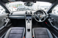 ポルシェ ケイマン(Type981) S ｽﾎﾟｰﾂｸﾛﾉPKG　ﾌﾞﾗｯｸﾊｰﾌﾚｻﾞｰｼｰﾄ ｼｰﾄﾋｰﾀｰ ｸﾗﾘｵﾝﾅﾋﾞTV ｽﾎﾟｰﾂﾃﾞｻﾞｲﾝｽﾃｱﾘﾝｸﾞ PDLS 電動Dﾐﾗｰ ｵｰﾄｴｱｺﾝ TPM ｶﾚﾗS20ｲﾝﾁAW　2年保証