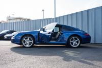 ポルシェ 911(Type997) ｶﾚﾗ4　ﾌﾞﾗｯｸﾚｻﾞｰｼｰﾄ ｼｰﾄﾋｰﾀｰ ｱﾙｶﾝﾀｰﾗﾙｰﾌﾗｲﾅｰ ｹﾝｳｯﾄﾞﾅﾋﾞ ﾌﾙｾｸﾞTV ｵｰﾄｴｱｺﾝ PSM ｷｾﾉﾝﾗｲﾄ F/Rﾌｫｸﾞ ｶﾚﾗ18ｲﾝﾁAW　2年保証