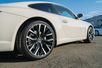 ポルシェ 911(Type997) ｶﾚﾗ ｽﾎﾟｰﾂｸﾛﾉPKG　後期ﾓﾃﾞﾙ 7速PDK ｻﾝﾄﾞﾍﾞｰｼﾞｭﾚｻﾞｰｼｰﾄ ｼｰﾄﾋｰﾀｰ ｱﾙｶﾝﾀｰﾗﾙｰﾌﾗｲﾅｰ ｶﾛｯﾂｪﾘｱﾅﾋﾞ ﾌﾙｾｸﾞ ﾀﾞｲﾅﾐｯｸｺｰﾅﾘﾝｸﾞﾗｲﾄ ARQRAYﾏﾌﾗｰ momo20ｲﾝﾁAW　2年保証