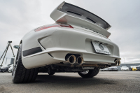 ポルシェ 911(Type997) ｶﾚﾗ　GT3ﾙｯｸｴｱﾛ ﾌﾞﾗｯｸﾚｻﾞｰｼｰﾄ ｼｰﾄﾋｰﾀｰ ｱﾙｶﾝﾀｰﾗﾙｰﾌﾗｲﾅｰ ﾊﾟｲｵﾆｱﾅﾋﾞ ｵｰﾄｴｱｺﾝ PSM ｷｾﾉﾝﾗｲﾄ F/Rﾌｫｸﾞ 後期ｶﾚﾗS19ｲﾝﾁAW　2年保証