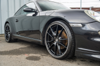 ポルシェ 911(Type997) ｶﾚﾗ　GT3ﾙｯｸﾊﾞﾝﾊﾟｰ ﾌﾞﾗｯｸﾚｻﾞｰｼｰﾄ ｱﾙｶﾝﾀｰﾗﾙｰﾌﾗｲﾅｰ ﾊﾟﾅｿﾆｯｸﾅﾋﾞ ﾌﾙｾｸﾞTV ｵｰﾄｴｱｺﾝ PSM ｷｾﾉﾝﾗｲﾄ F/Rﾌｫｸﾞ 991ｶﾚﾗS20ｲﾝﾁAW　2年保証