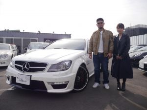 ２０１２ｙ　Ｃ６３クーペＡＭＧパフォーマンス＆カーボンパッケージをご納車させて頂きました。