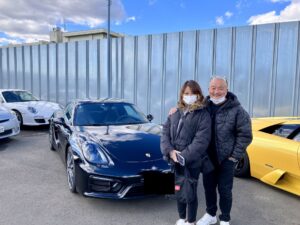 ポルシェ981ケイマンGTSご納車ブログ！